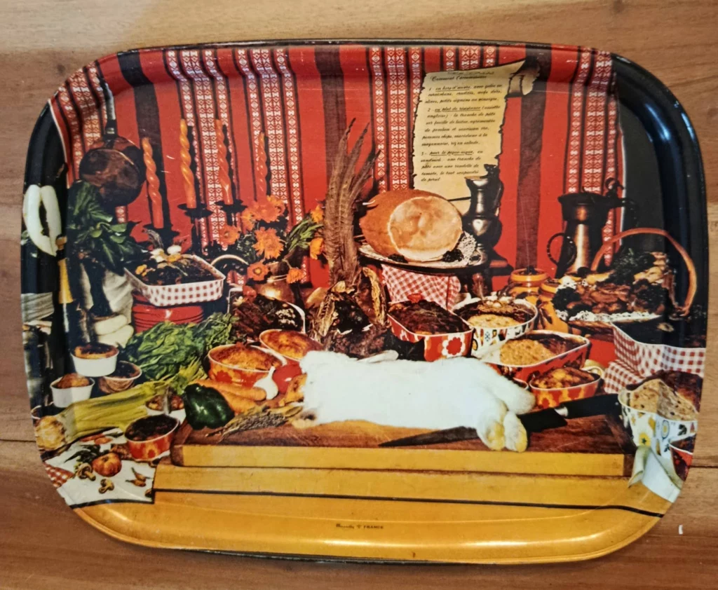 Plateau décoré de la boucherie-charcuterie Leichtweiss