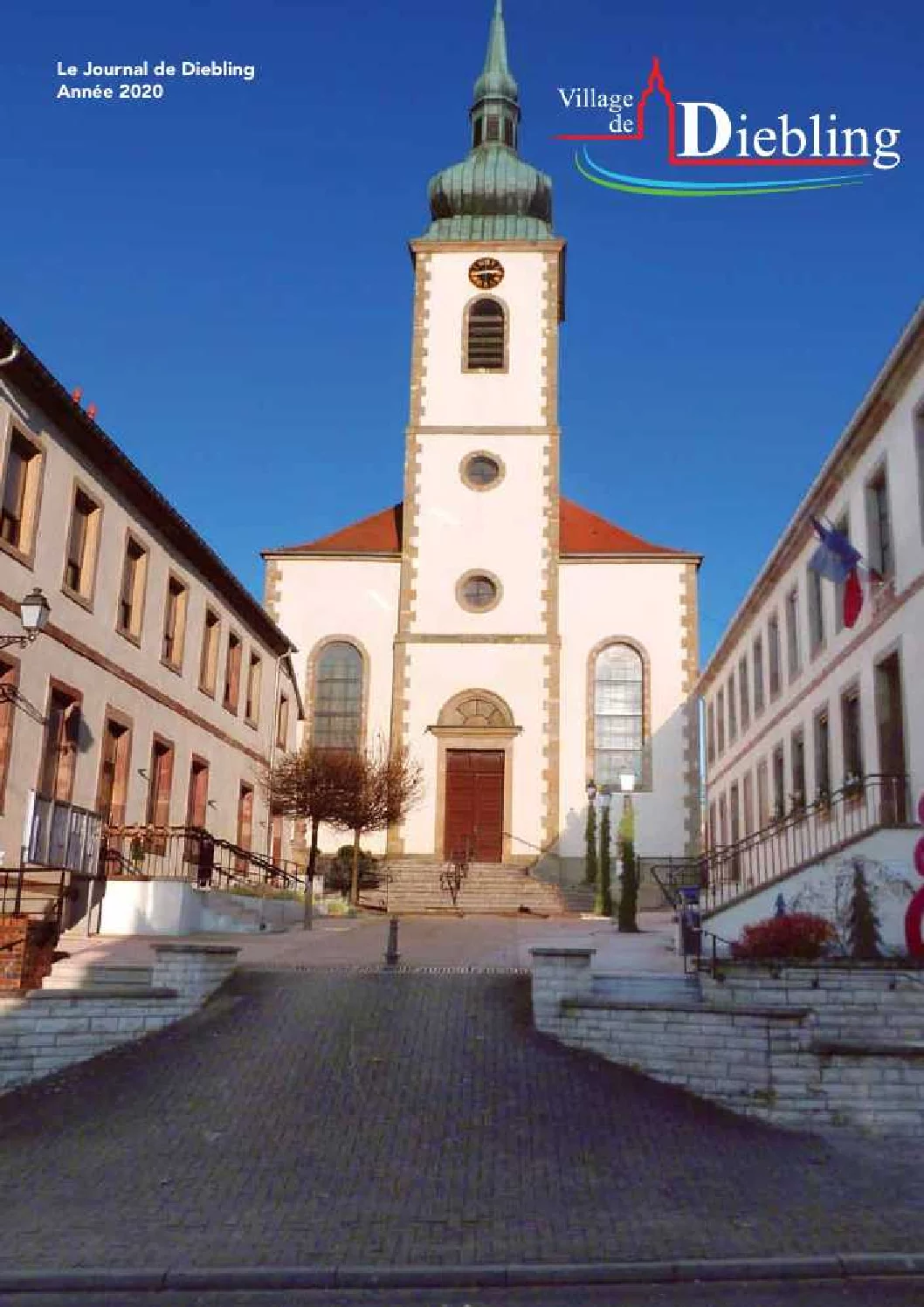 Première page du Bulletin communal de Diebling – 2020