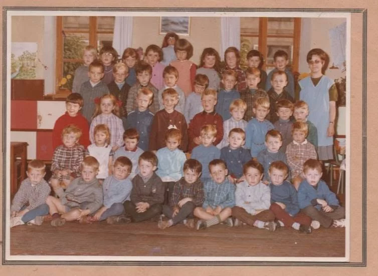 Classe maternelle de Diebling — enfants nés en 1961 et 1962