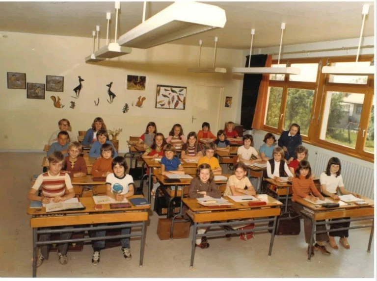 Classe de CM2 avec Sœur Élisabeth — 1973–1974