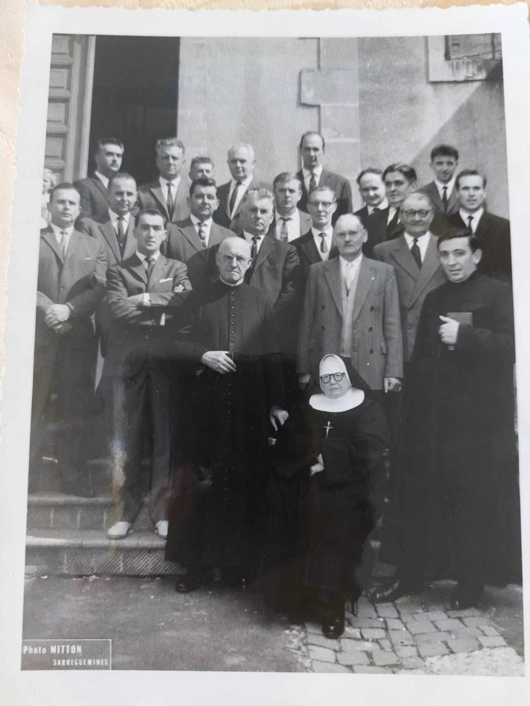 Conseil municipal au départ à la retraite de Sœur Blasia — 8 septembre 1963