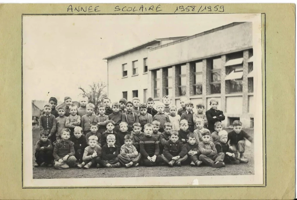 Classe de M. Bergdoll — année scolaire 1958–1959