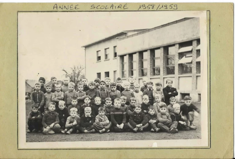 Classe de M. Bergdoll — année scolaire 1958–1959
