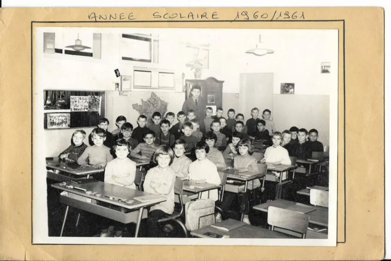 Classe de M. Bergdoll — année scolaire 1960–1961