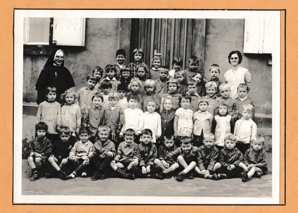 Classe maternelle de Diebling — 1964–1965