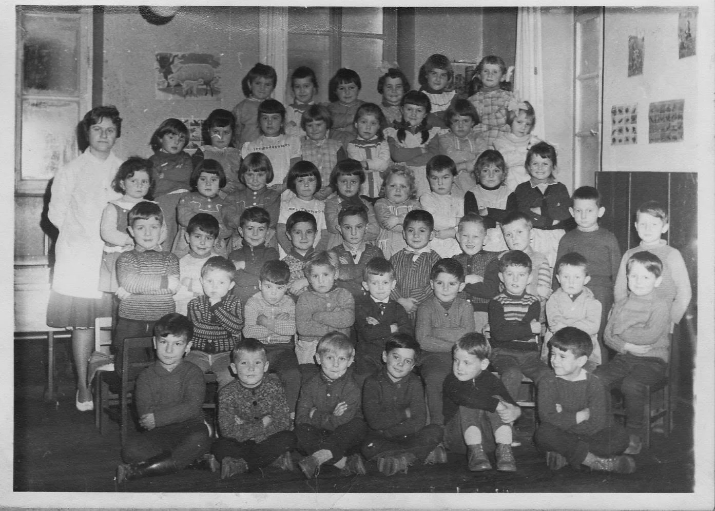 Classe de Diebling — année scolaire 1960–1961