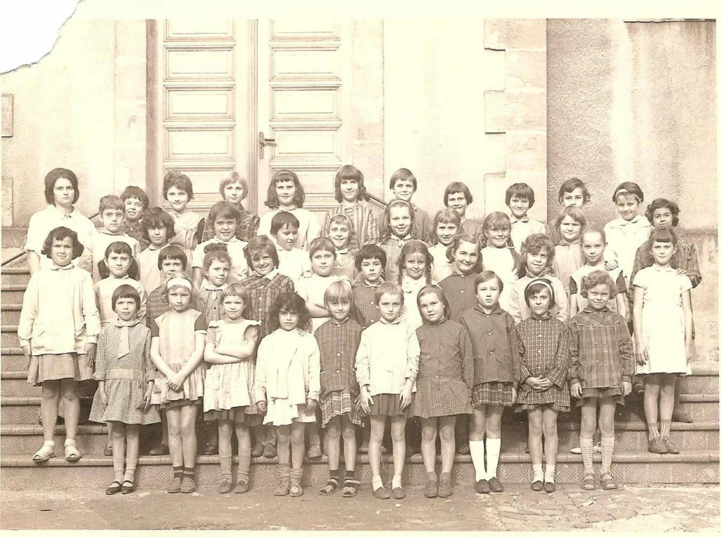 Classe de filles de Diebling — élèves partiellement identifiées