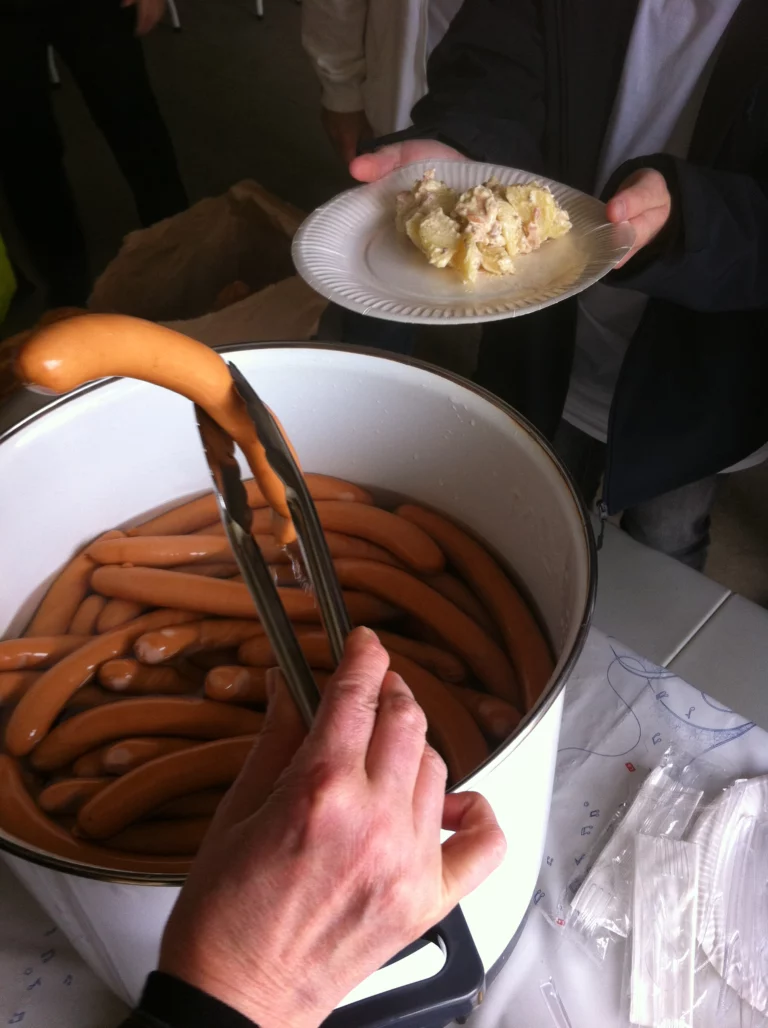 Repas offert par la commune