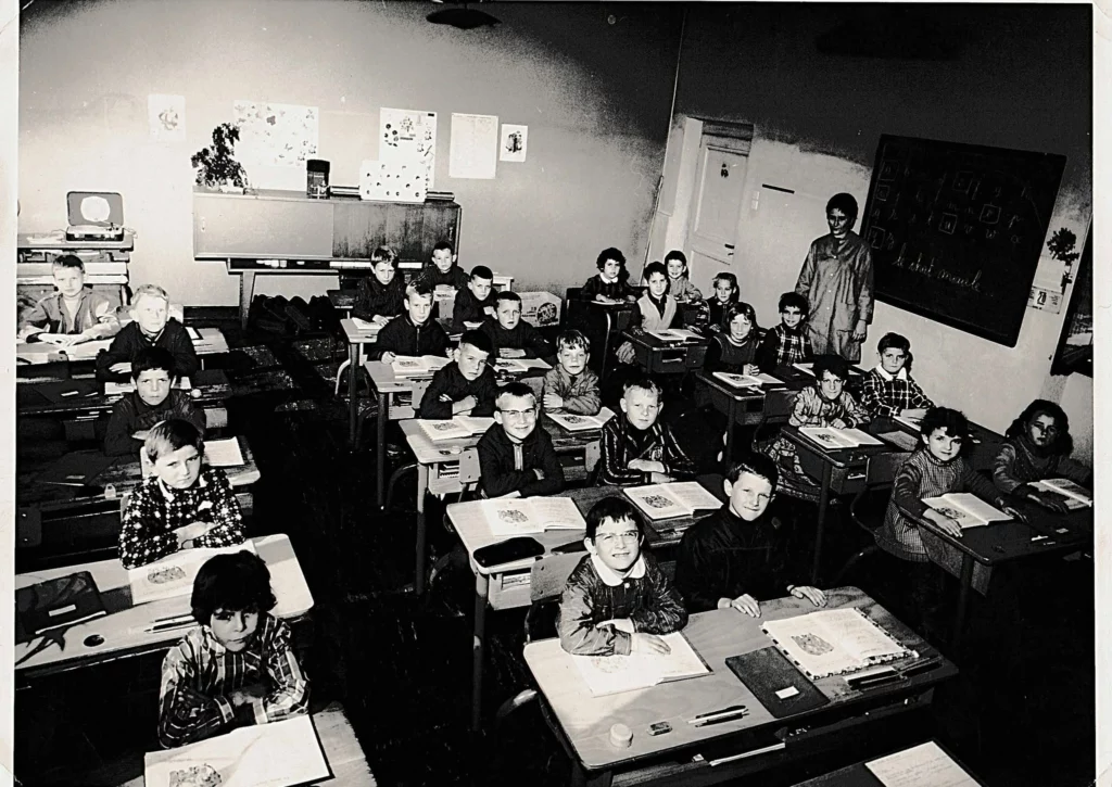 Classe de CE1 à Diebling — 1967–1968