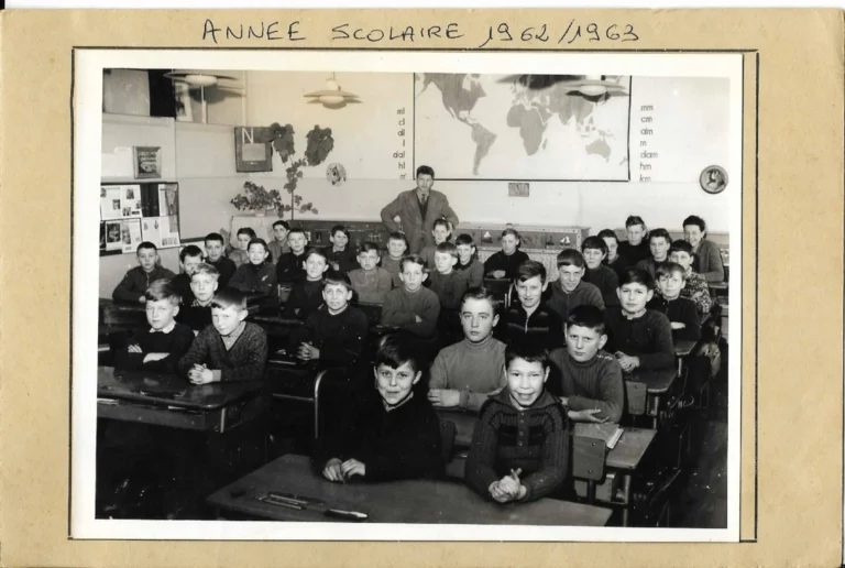 Classe de M. Bergdoll — année scolaire 1962–1963