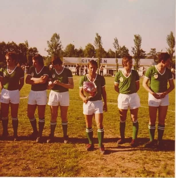 Rencontre de football à Diebling — présentation des joueurs