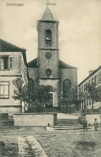 L’église Saint-Wendelin avant 1918